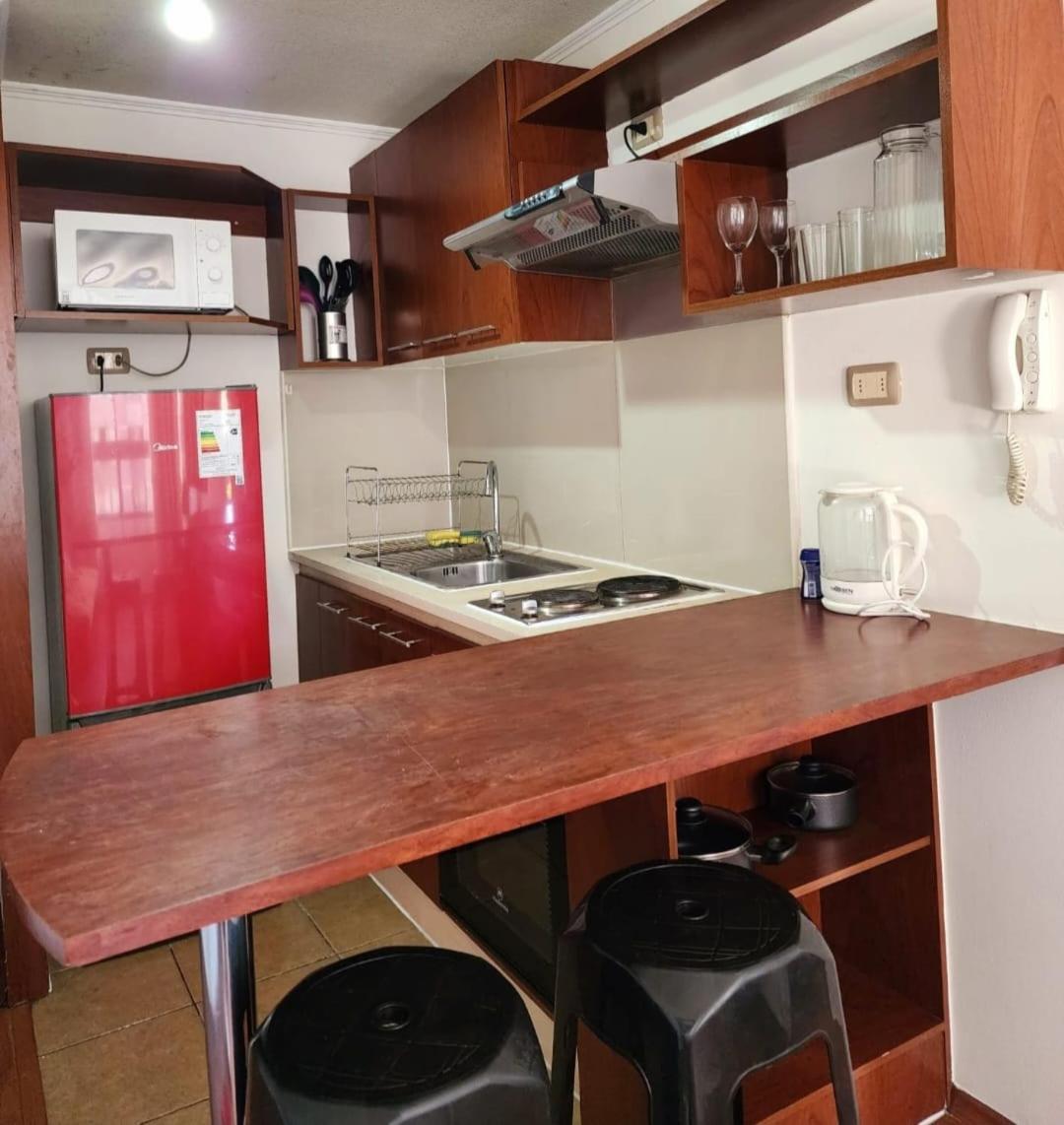 Apart Hotel Suagon Suites Santiago Centro ภายนอก รูปภาพ