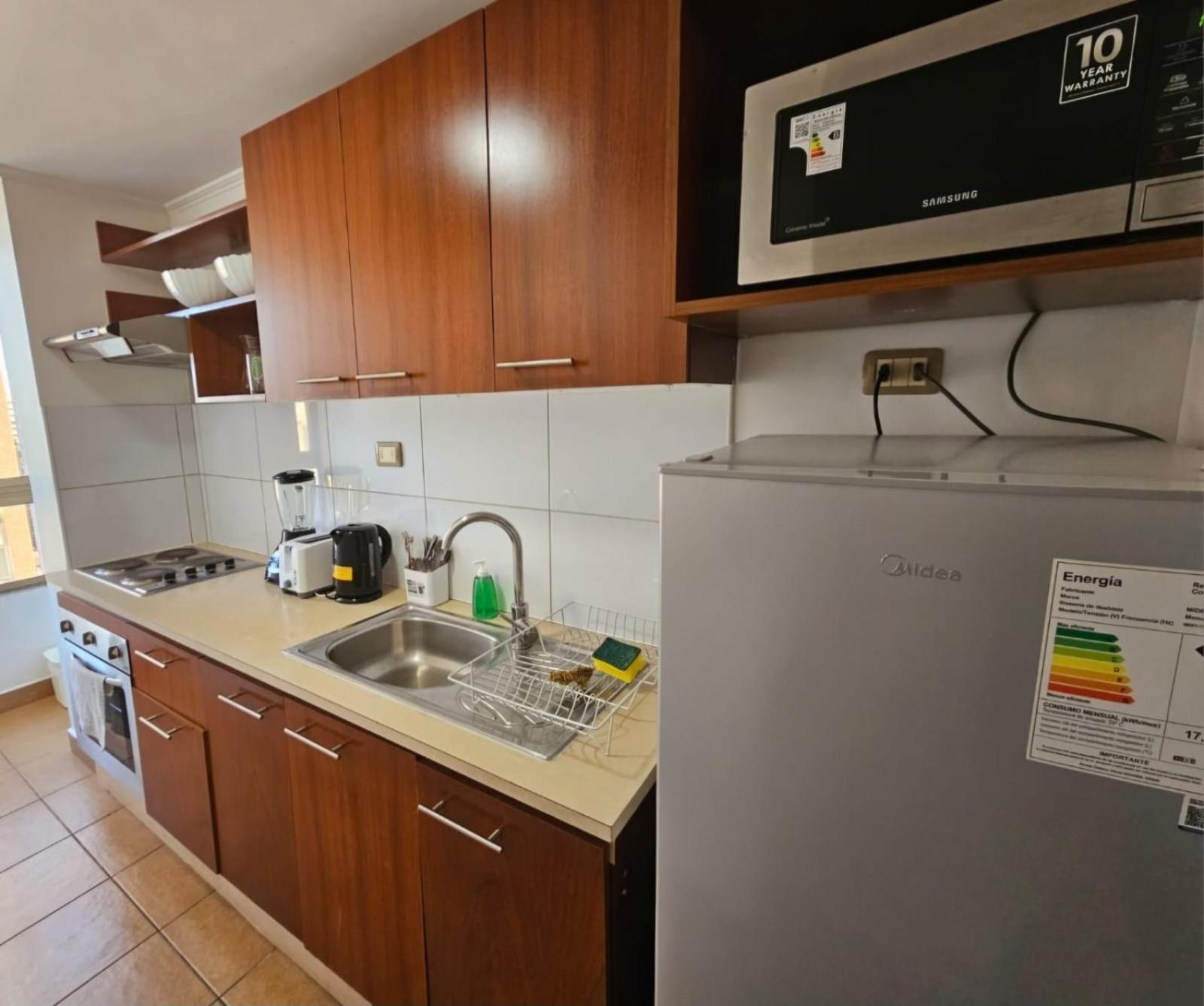 Apart Hotel Suagon Suites Santiago Centro ภายนอก รูปภาพ